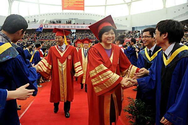Jiao Tong University Sjtu 2012 Postgraduate Commencement Ceremony